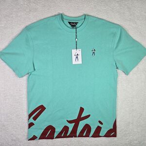 NEW Eastside Golf Mens Medium Swingman Logo Short Sleeve T Shirt Mint Green M